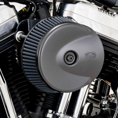 【SALE】ハーレー TwinCam ツーリング、ソフテイル、トライク VO2 Stingray エアクリーナー(電子制御スロットル用) ブラック Vance&Hines
