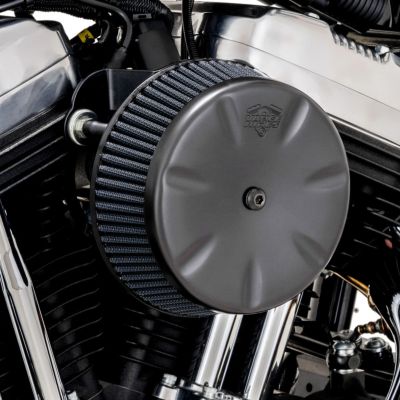 スポーツスター VO2 Eliminator エアクリーナー ブラック Vance&Hines