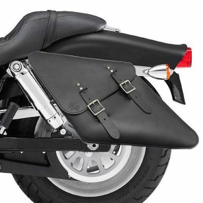 ダイナ 本革レフトソロ スランティングバッグ ラージ BAD&G CUSTOM