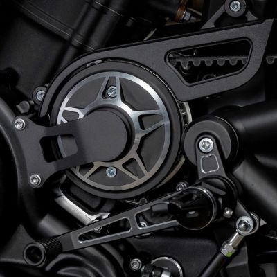スポーツスターS、ナイトスター RH975 フロントプーリーカバー コントラストカット Thunderbike