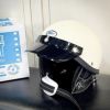 ショーティタイプ ヴィンテージスタイルヘルメット アイボリー S 3