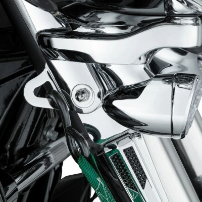 ハーレー FLHT、FLHX タイダウンブラケット クローム CIRO
