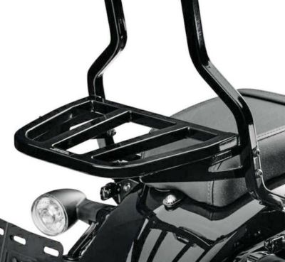 Nightster Holdfast シーシーバー用ラゲッジラック グロスブラック