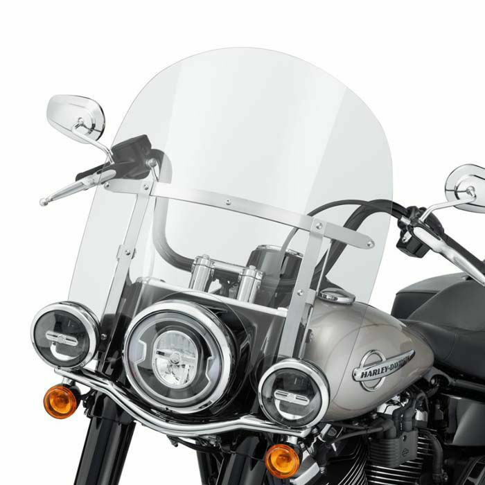 ハーレー、キングサイズ HDデタッチャブル ウインドシールド 18インチ 