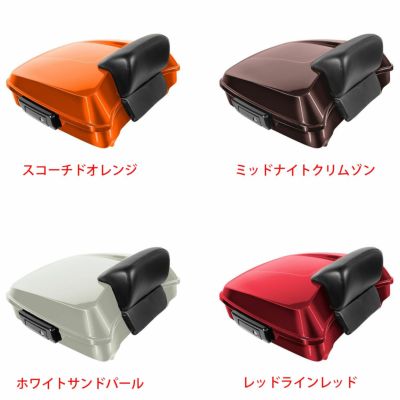 2014以降 ツーリング 純正カラー チョップツアーパック Rushmoreスタイル ブラックラッチ HOGWORKZ