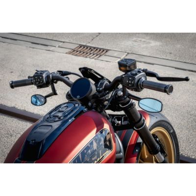 スポーツスターS、ナイトスター RH975 28.6mm径 アルミハンドルバー(幅74cm) Thunderbike