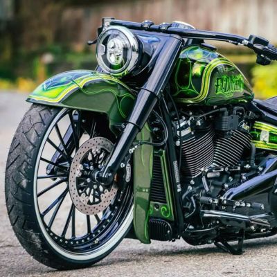 ハーレー M8 ソフテイル フロントロワリングキット Thunderbike