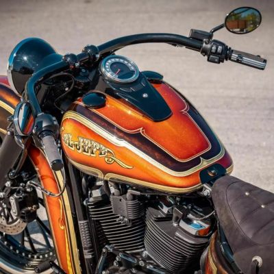 Thunderbike El Dorado 1.25インチ径ハンドルバー ブラック