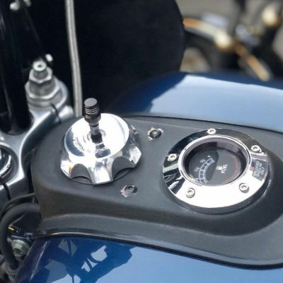 Motone モンツァ アダプター付・フリップアップ ハーレー、ガス