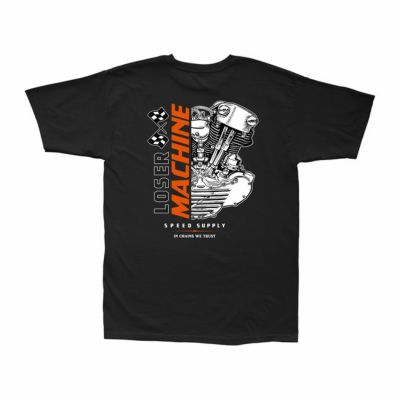 Knuckle Overdrive Tシャツ ブラック 【Loser Machine】