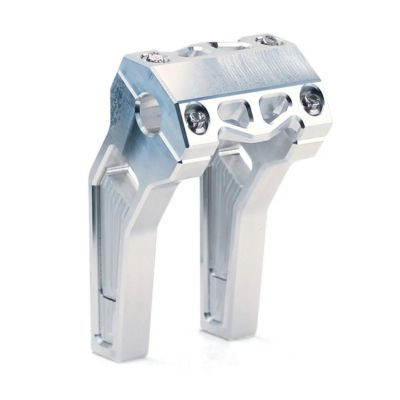 LA Choppers ハーレー用  Performanceライザー(1.25インチ径) 6インチトール アルミシルバー