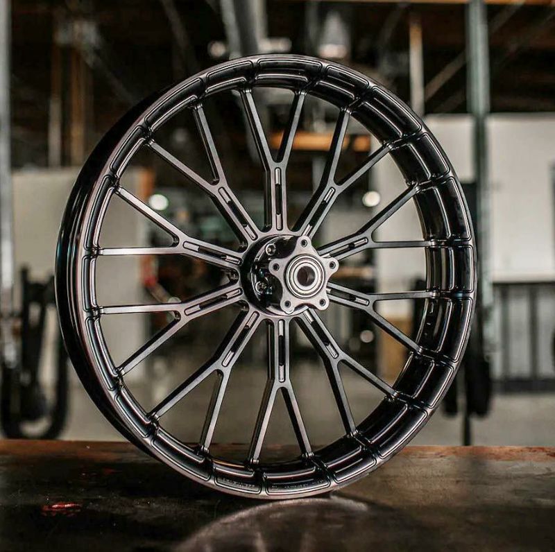 Yスポーク 鍛造ホイール 21x3.5 ブラック アレンネス |ハーレーパーツ