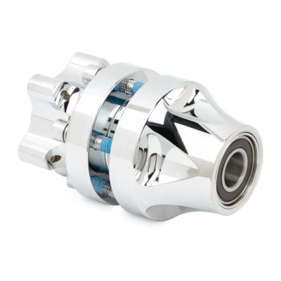 2006～2007 FXDWG シングルディスク用 フロント ハブ カートリッジキット クローム アレンネス