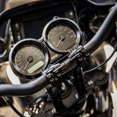 ハーレー ロードグライド SECTOR ゲージリロケーションキット ブラック Roland Sands Design