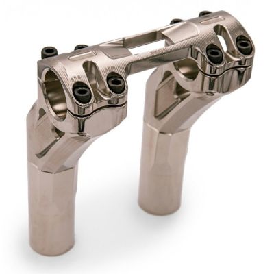 ハーレー SECTOR プルバックライザー(ワンピーストップクランプ) 6インチ ニッケル Roland Sands Design