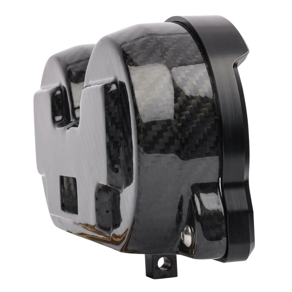  2015以降FLTRモデル メーターリロケーションマウント ブラック/カーボン THRASHIN SUPPLY 6