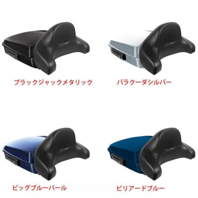 2014以降 ツーリング 純正カラー チョップツアーパック Rushmoreスタイル ブラックラッチ HOGWORKZ