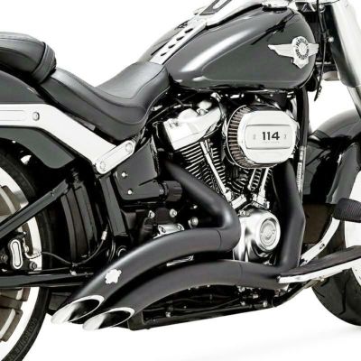 SALE】ハーレー M8 ソフテイル ビッグラディウス 2-2フルエキゾーストマフラー(PCX仕様) ブラック Vance & Hines |ハーレーパーツ専門店  HDパーツ