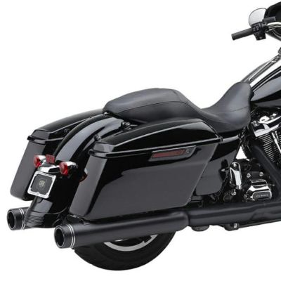 ハーレー M8ツーリング Gen2 NHシリーズ 4インチ スリップオンマフラー ブラック COBRA