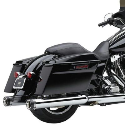 ハーレー 1995～2016 ツーリング Gen2 NHシリーズ 4インチ スリップオンマフラー クローム COBRA