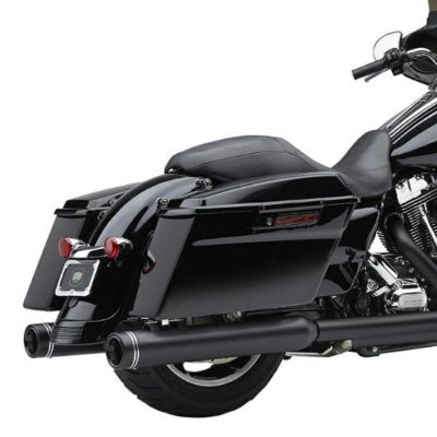 ハーレー 1995～2016 ツーリング Gen2 NHシリーズ 4インチ スリップオンマフラー ブラック COBRA