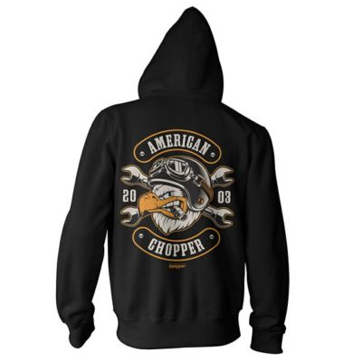 American Chopper シガーイーグル フーディー ブラック