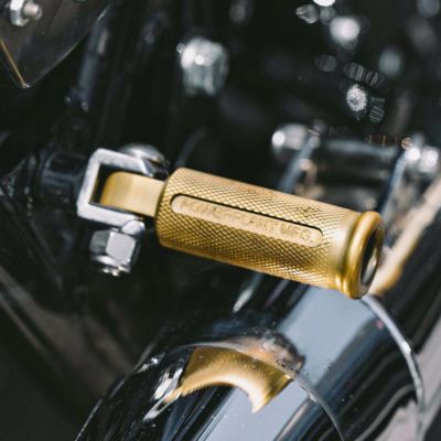 P16ショーティー フットペグ ゴールド POWERPLANT