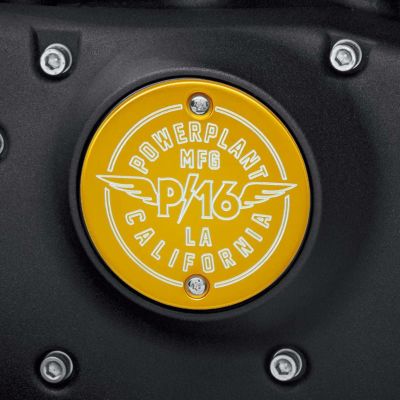 1971～2003 スポーツスター P16 ポイントカバー ゴールド POWERPLANT