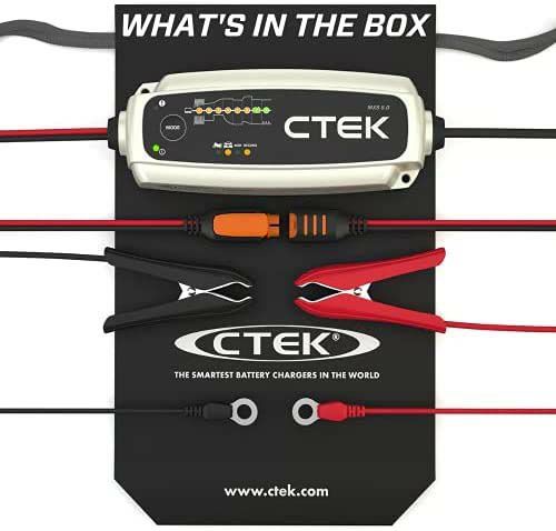 CTEK MXS 5.0 12Volt 自動８ステップ バッテリー・チャージャー 4.3A2