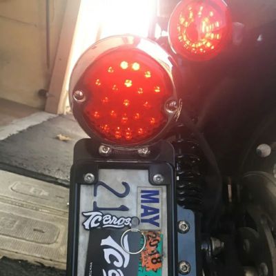 ハーレー 33フォードレプリカ LEDテールライト ブラック TC Bros