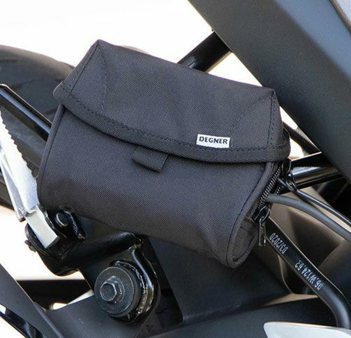 ETCポーチ SB-74 スポーツスター用ステー付き レザーETCケース - DEGNER