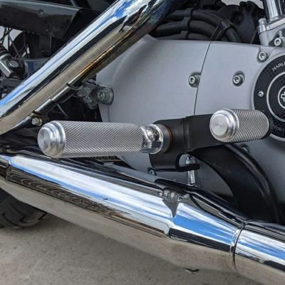 TC Bros NOMAD フットペグセット シルバー