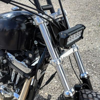 ハーレー  LED シングルヘッドライト TC Bros