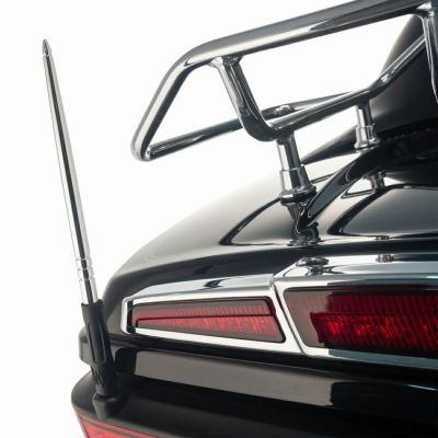 ハーレー ツーリング HIGH CALIBER 8インチ フレキシブル アルミ二ウムアンテナ(クローム) CIRO
