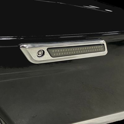2014以降ツーリング デュアルカラーLED サドルバッグヒンジ クローム/スモークレンズ Custom Dynamics