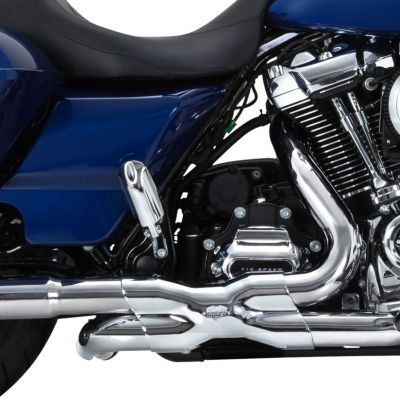 【SALE】ハーレー M8 ツーリング パワーデュアル フルエキゾーストヘッダー PCX仕様(クローム) Vance & Hines