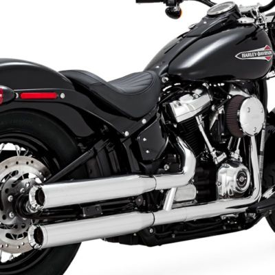 Vance & Hines 16312 ハーレー M8 ソフテイル エリミネーター300 スリップオンマフラー(クローム)