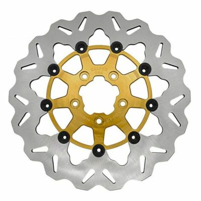 ガルファー WAVE フローティング ローター フロント 11.8インチ ゴールド