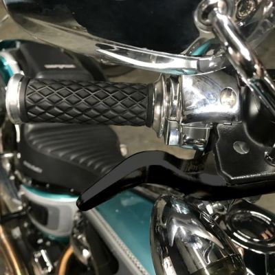 【セール】M8ソフテイル ショーティーレバー ブラックアルマイト Speed Kings