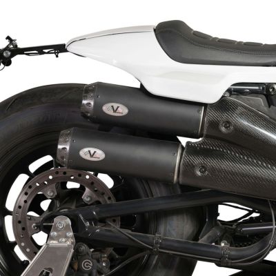 スポーツスターS トラッカー レーシング スリップオンマフラー(ブラック) VPERFORMANCE