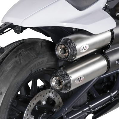 スポーツスターS トラッカー EURO5 スリップオンマフラー(シルバー) VPERFORMANCE