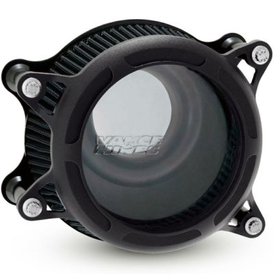 【SALE】スポーツスター VO2 インサイト ハイフローエアクリーナー(リンクルブラック) Vance&Hines