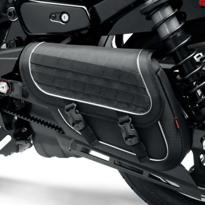 【セール】RH1250S、RH975 シングルサイド スイングアームバッグ ブラックナイロン