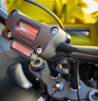 セール】ローライダーST用 ワンピースライザー プルバック 10インチ (2