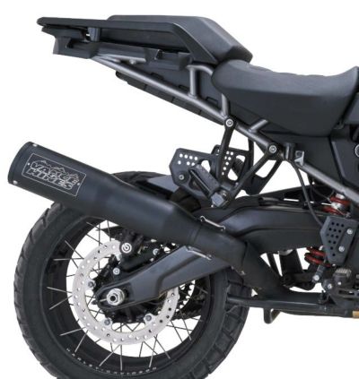 パンアメリカ ハイアウトプット450 スリップオンマフラー(ブラック) Vance&Hines