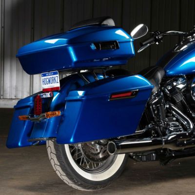 M8ソフテイル カラーマッチ・スタンダードサドルバッグキット(エレクトリックブルー) HOGWORKZ