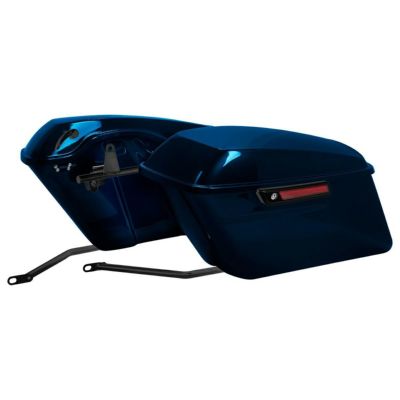 M8ソフテイル カラーマッチ・スタンダードサドルバッグキット(ミッドナイトブルー) HOGWORKZ