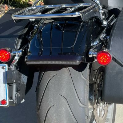 M8ファットボーイ FLFB/S LEDフェンダーエッジライト スモークレンズ Custom Dynamics