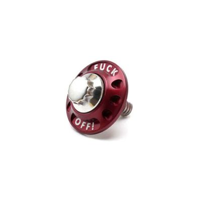 シートセイバー シートスクリュー ワッシャーキット 「F-OFF」 レッド San Diego Customs