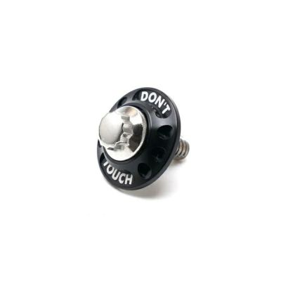シートセイバー シートスクリュー ワッシャーキット 「DONT TOUCH」 ブラック San Diego Customs